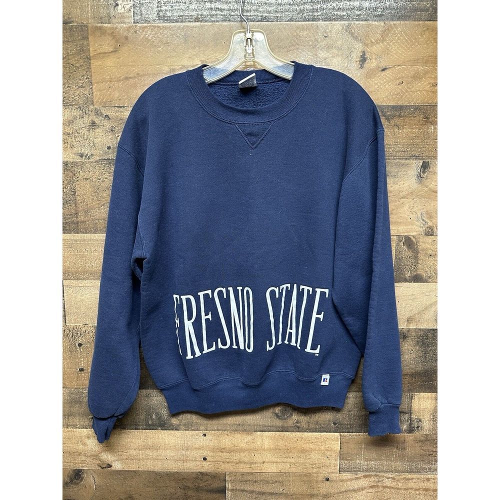 Russell Athletic Women's Fresno State Pullover Sweater Size Medium *Made in USA*